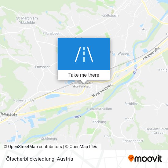Ötscherblicksiedlung map
