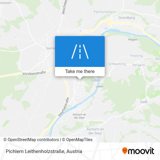Pichlern Leithenholzstraße map
