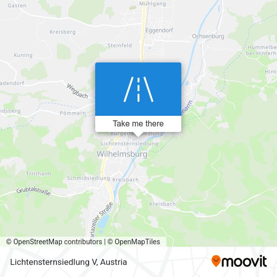 Lichtensternsiedlung V map