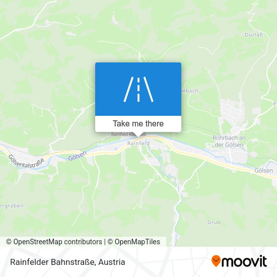 Rainfelder Bahnstraße map