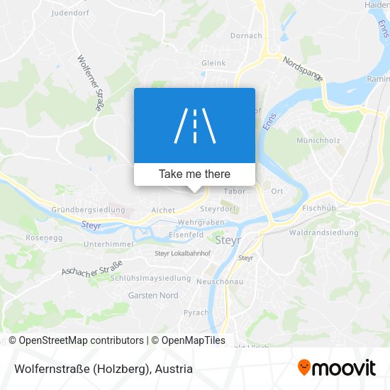 Wolfernstraße (Holzberg) map