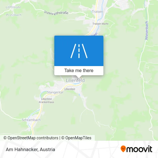 Am Hahnacker map