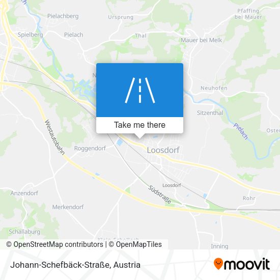 Johann-Schefbäck-Straße map