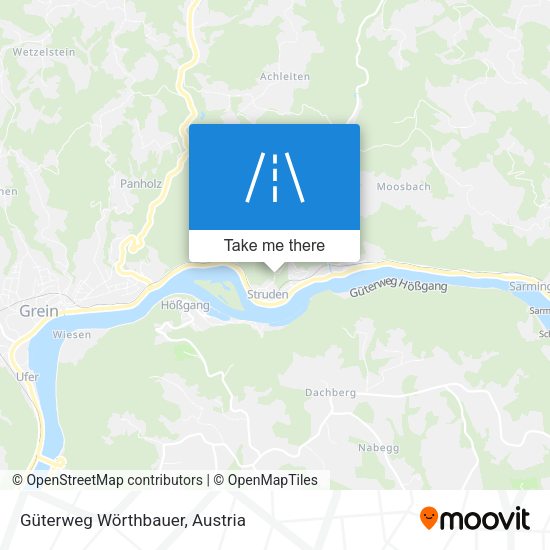 Güterweg Wörthbauer map