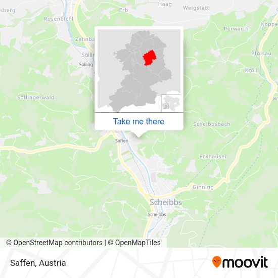 Saffen map