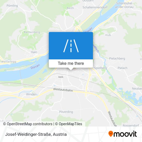 Josef-Weidinger-Straße map