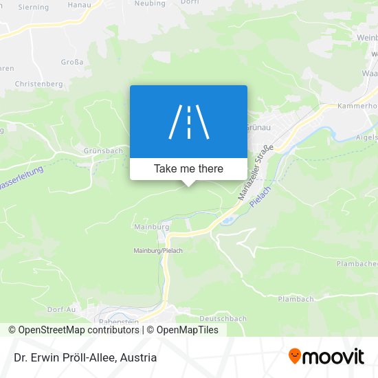 Dr. Erwin Pröll-Allee map