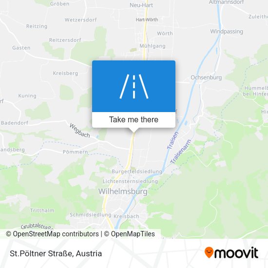 St.Pöltner Straße map