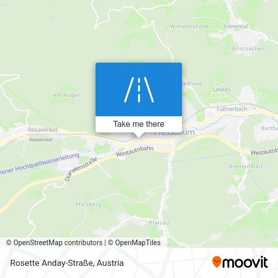 Rosette Anday-Straße map