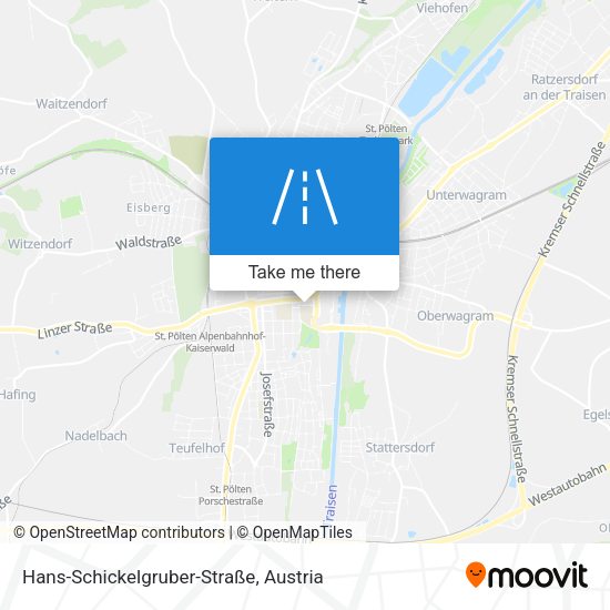 Hans-Schickelgruber-Straße map