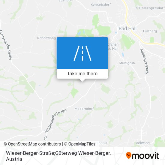 Wieser-Berger-Straße;Güterweg Wieser-Berger map