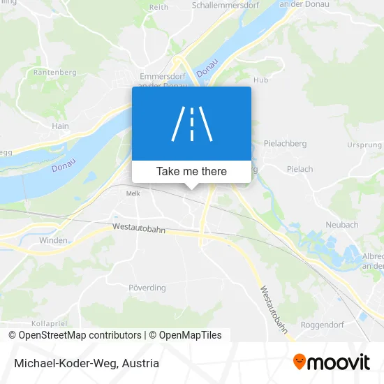 Michael-Koder-Weg map