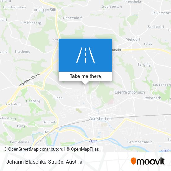 Johann-Blaschke-Straße map