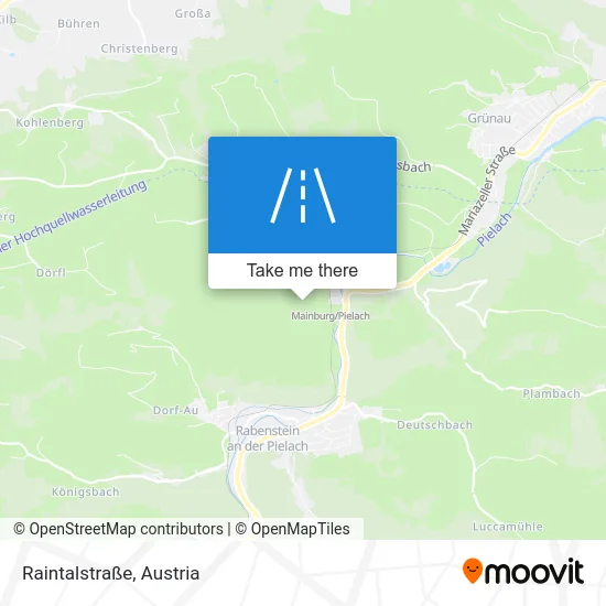 Raintalstraße map