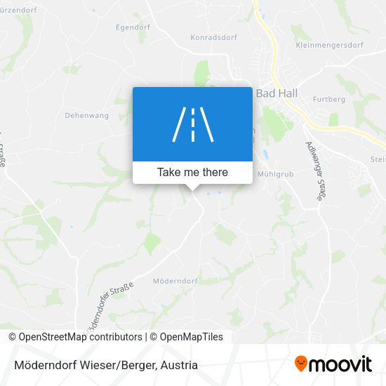 Möderndorf Wieser/Berger map