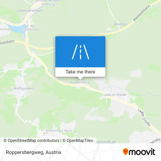 Roppersbergweg map