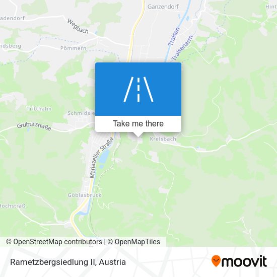 Rametzbergsiedlung  II map