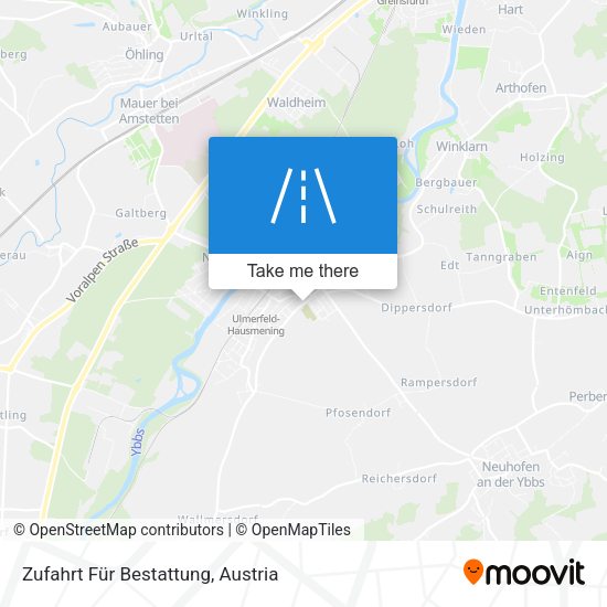 Zufahrt Für Bestattung map
