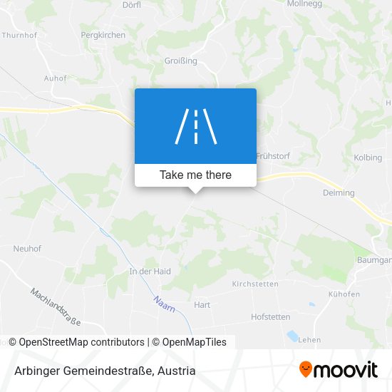 Arbinger Gemeindestraße map
