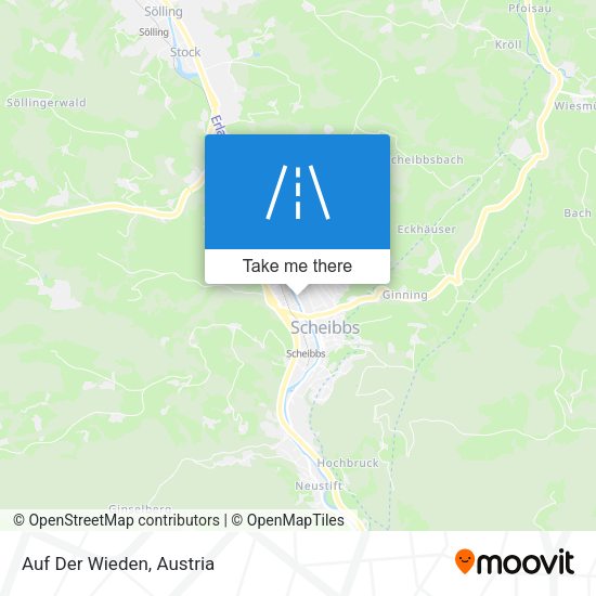 Auf Der Wieden map