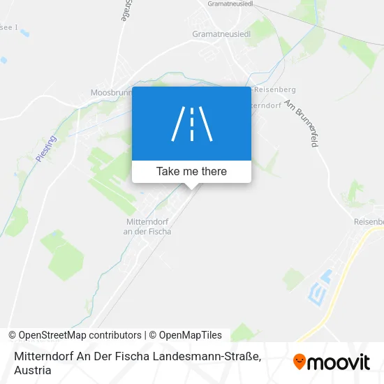 Mitterndorf An Der Fischa Landesmann-Straße map