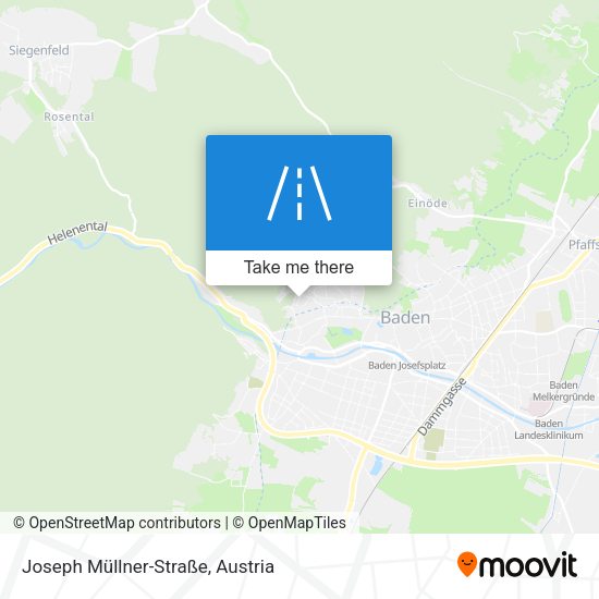Joseph Müllner-Straße map