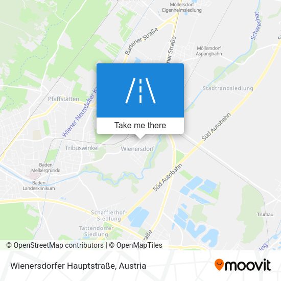 Wienersdorfer Hauptstraße map