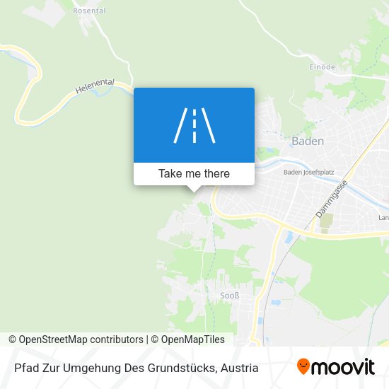 Pfad Zur Umgehung Des Grundstücks map