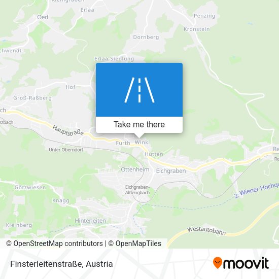 Finsterleitenstraße map