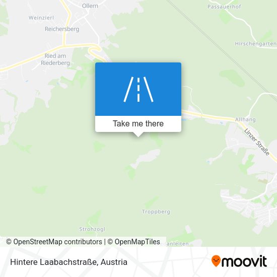 Hintere Laabachstraße map