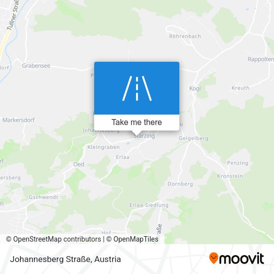 Johannesberg Straße map