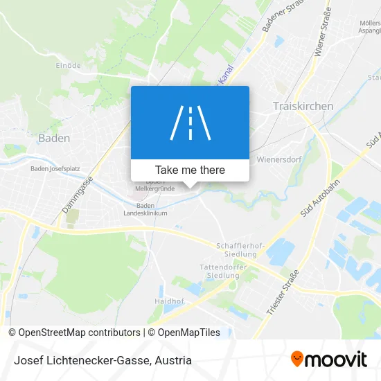 Josef Lichtenecker-Gasse map
