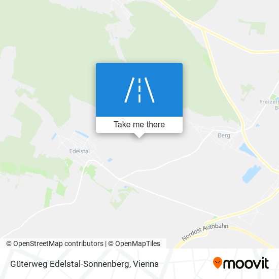 Güterweg Edelstal-Sonnenberg map