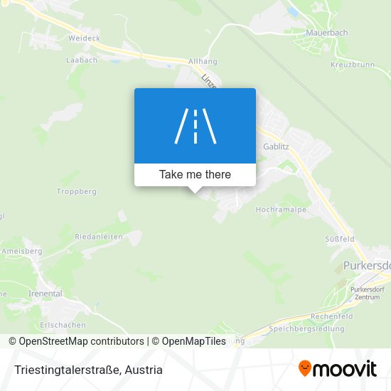 Triestingtalerstraße map