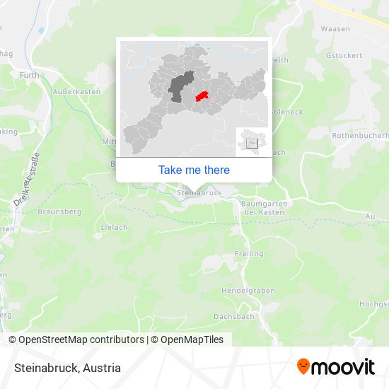 Steinabruck map