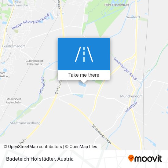 Badeteich Hofstädter map
