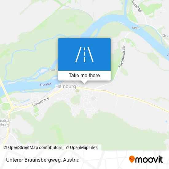 Unterer Braunsbergweg map