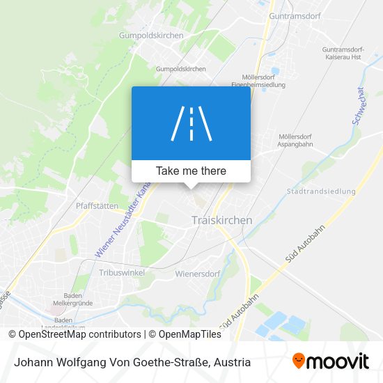 Johann Wolfgang Von Goethe-Straße map