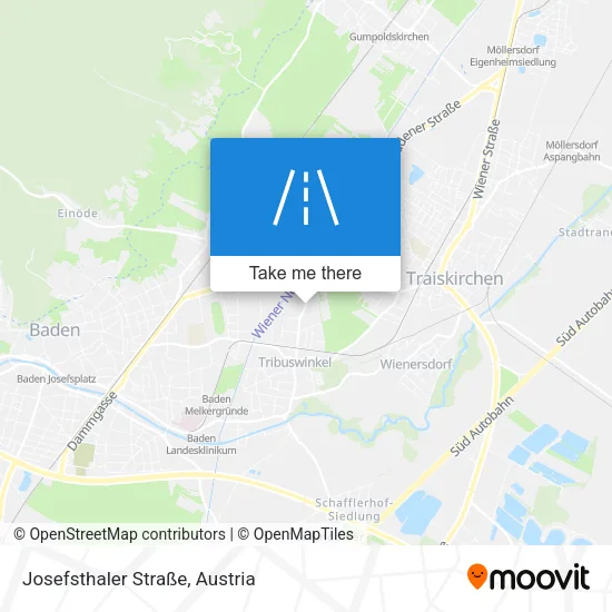 Josefsthaler Straße map
