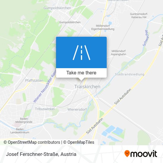 Josef Ferschner-Straße map