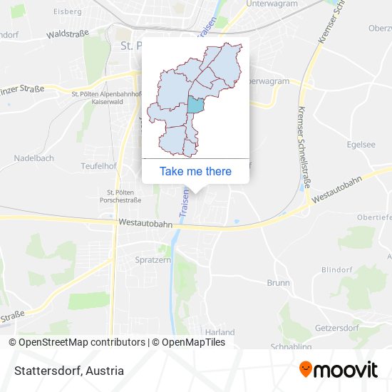 Stattersdorf map