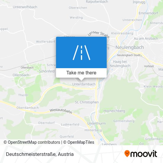 Deutschmeisterstraße map