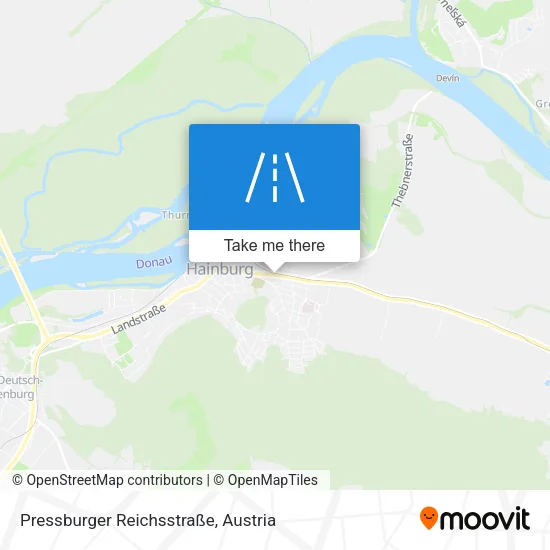 Pressburger Reichsstraße map