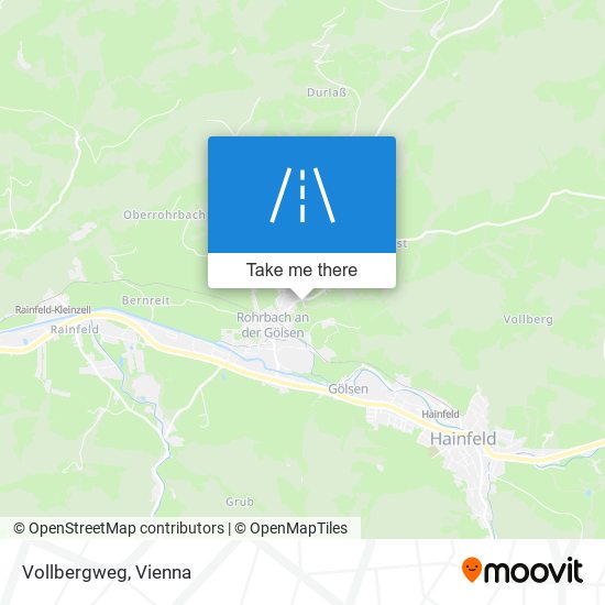 Vollbergweg map