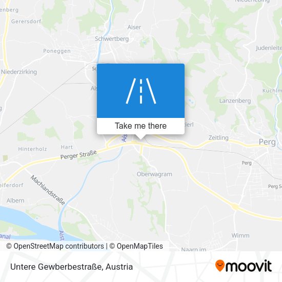 Untere Gewberbestraße map