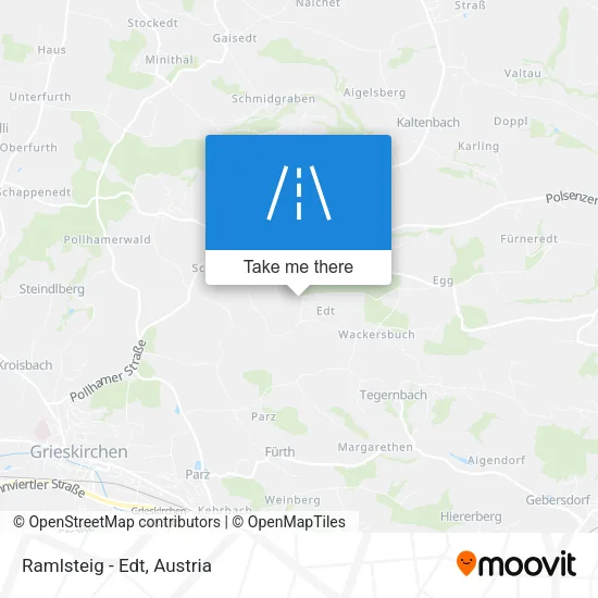 Ramlsteig - Edt map