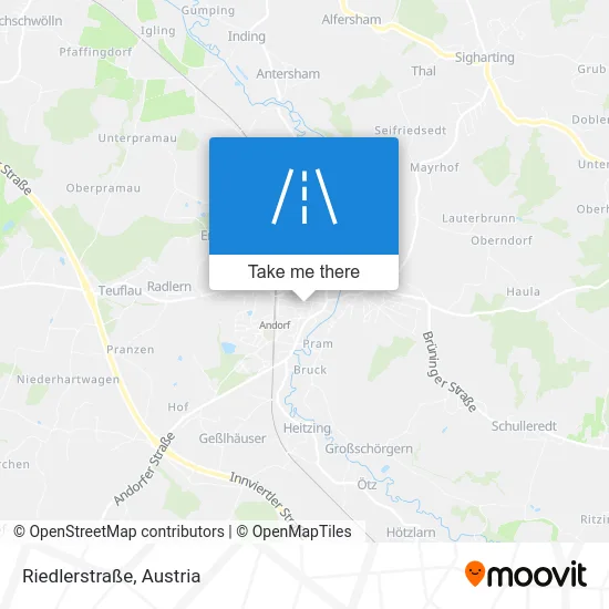 Riedlerstraße map