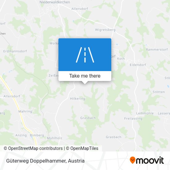 Güterweg Doppelhammer map
