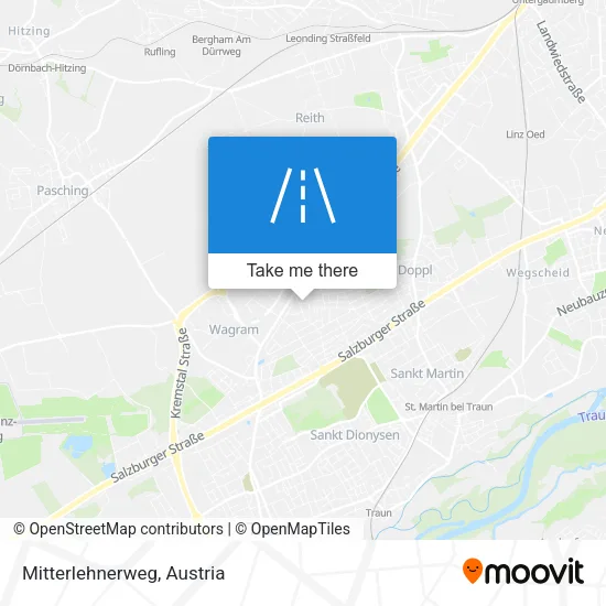 Mitterlehnerweg map
