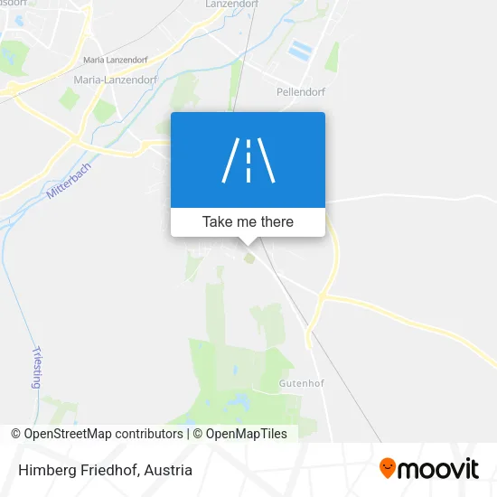 Himberg Friedhof map